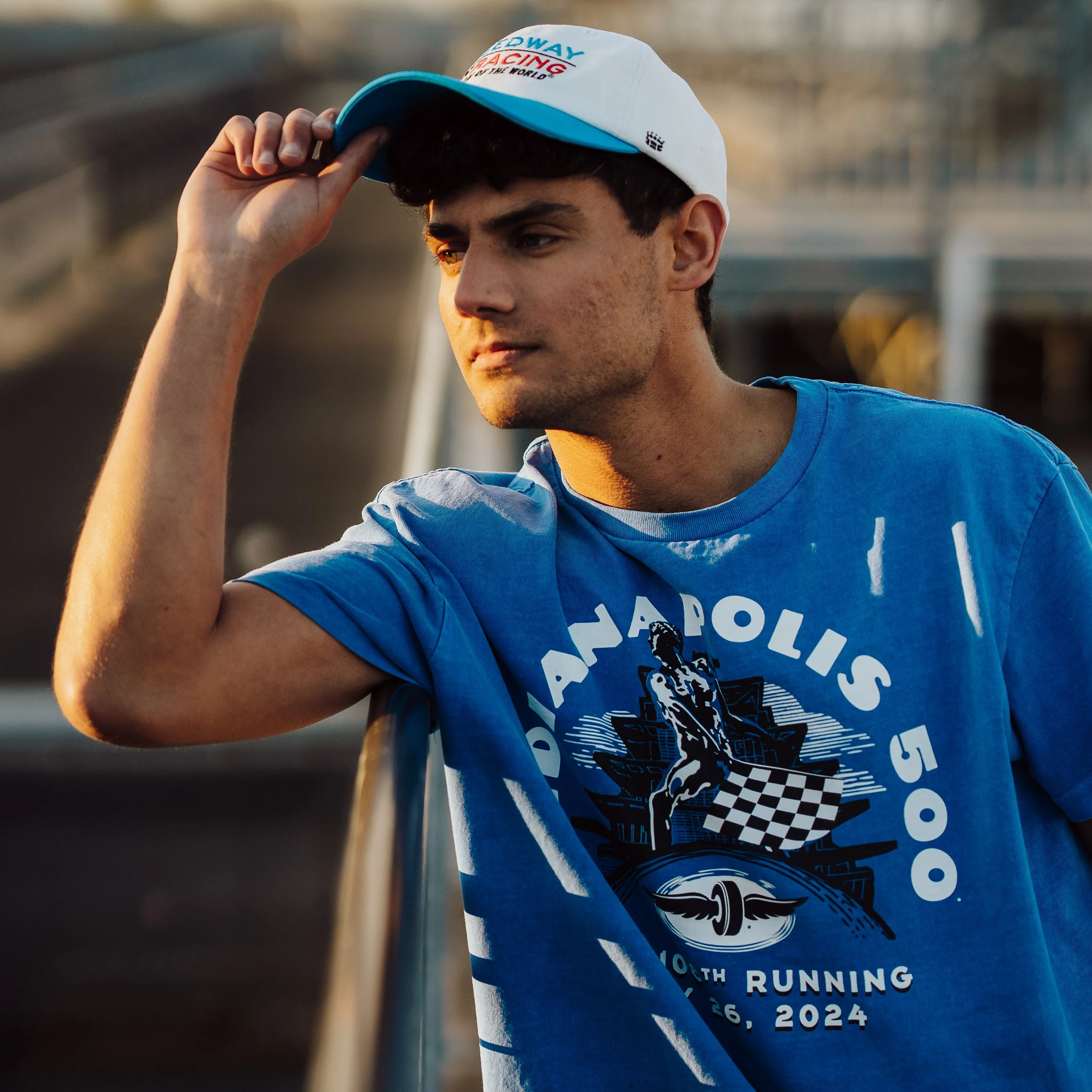 2024 Indianapolis 500 Vintage Heavyweight Tee - Image 2