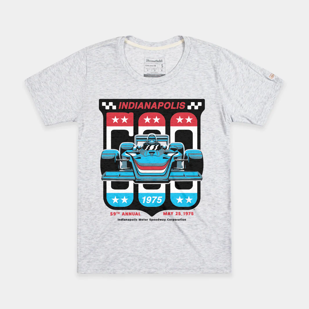 59th Indianapolis 500 1975 Women's Tee