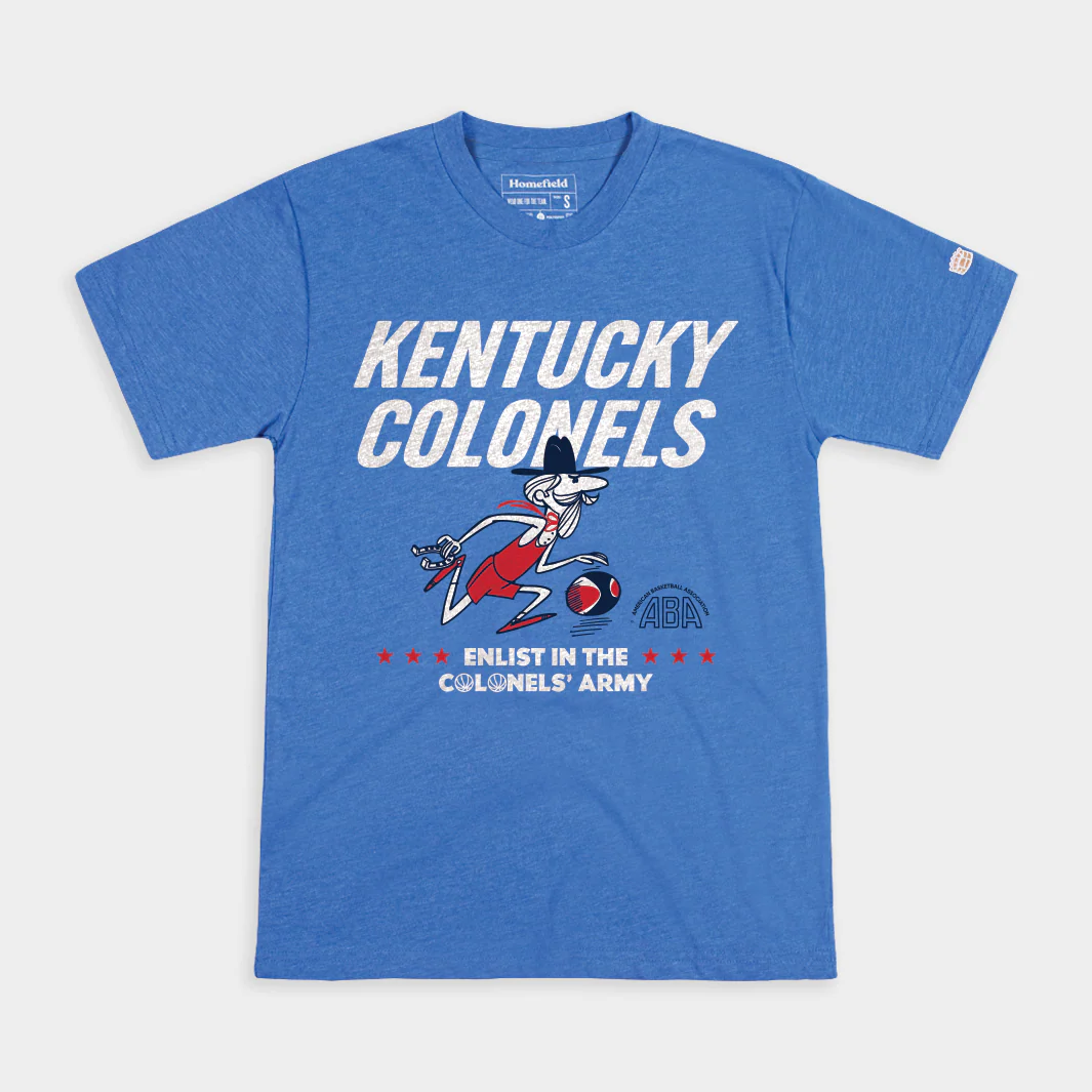 ABA Kentucky Colonels "Colonel Army" Tee
