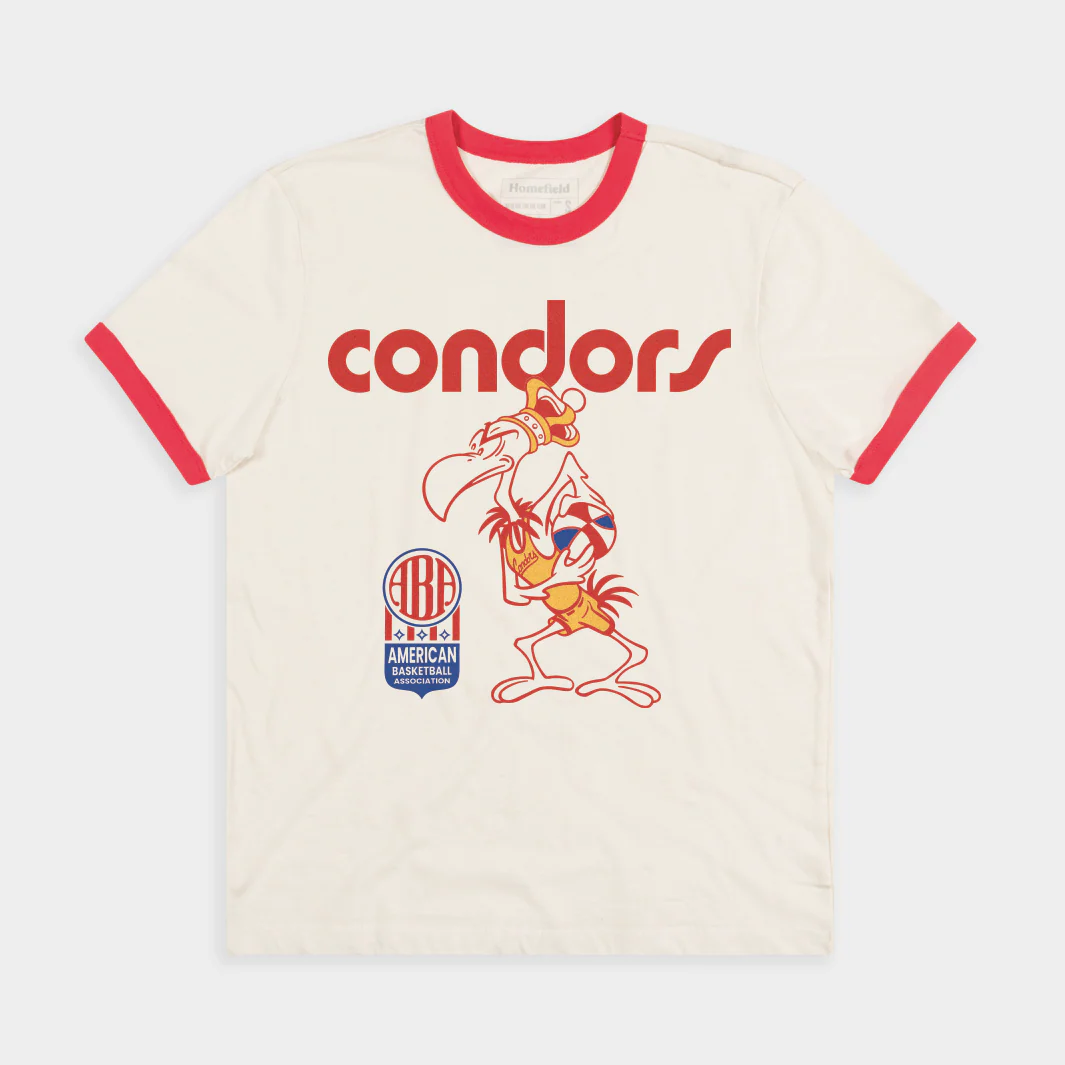 ABA Pittsburgh Condors Mascot Ringer Tee