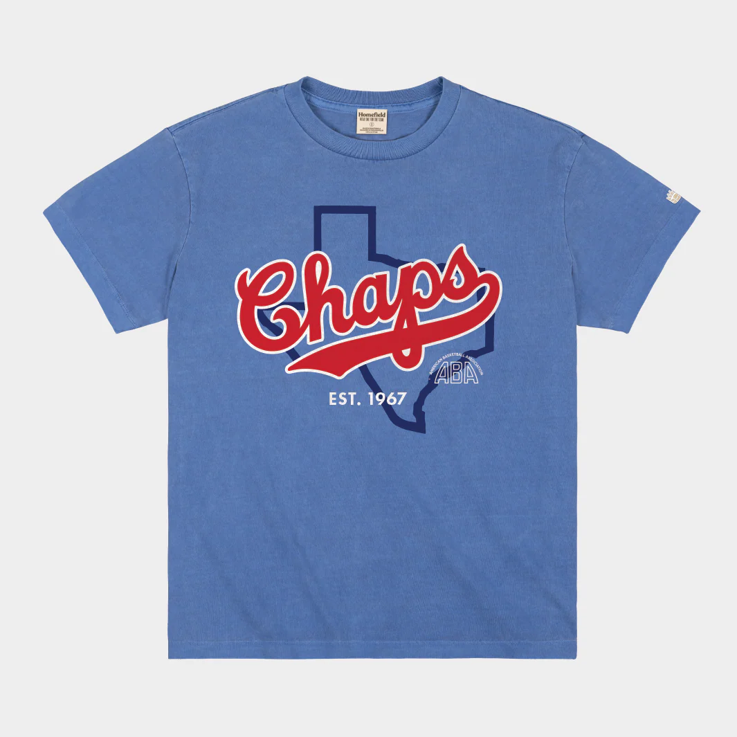ABA Texas Chaparrals "Chaps" 1967 Vintage Heavyweight Tee