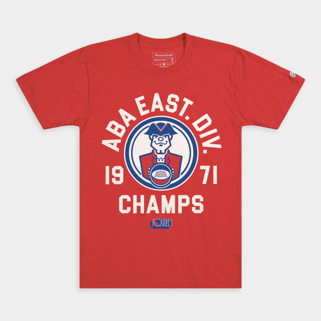 ABA Virginia Squires 1971 East Division Champs Tee