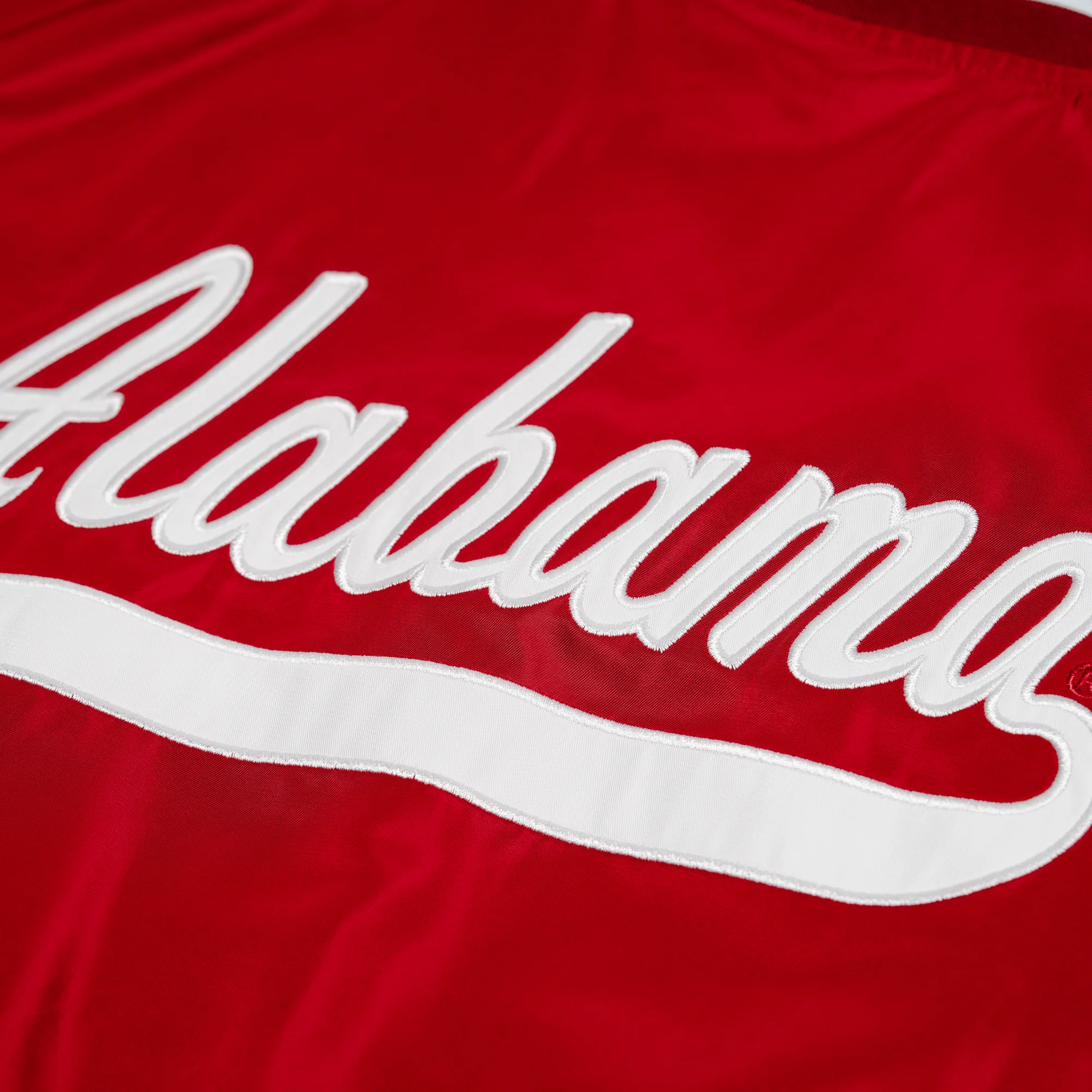Alabama Crimson Tide Vintage Logo Bomber Jacket - Image 3