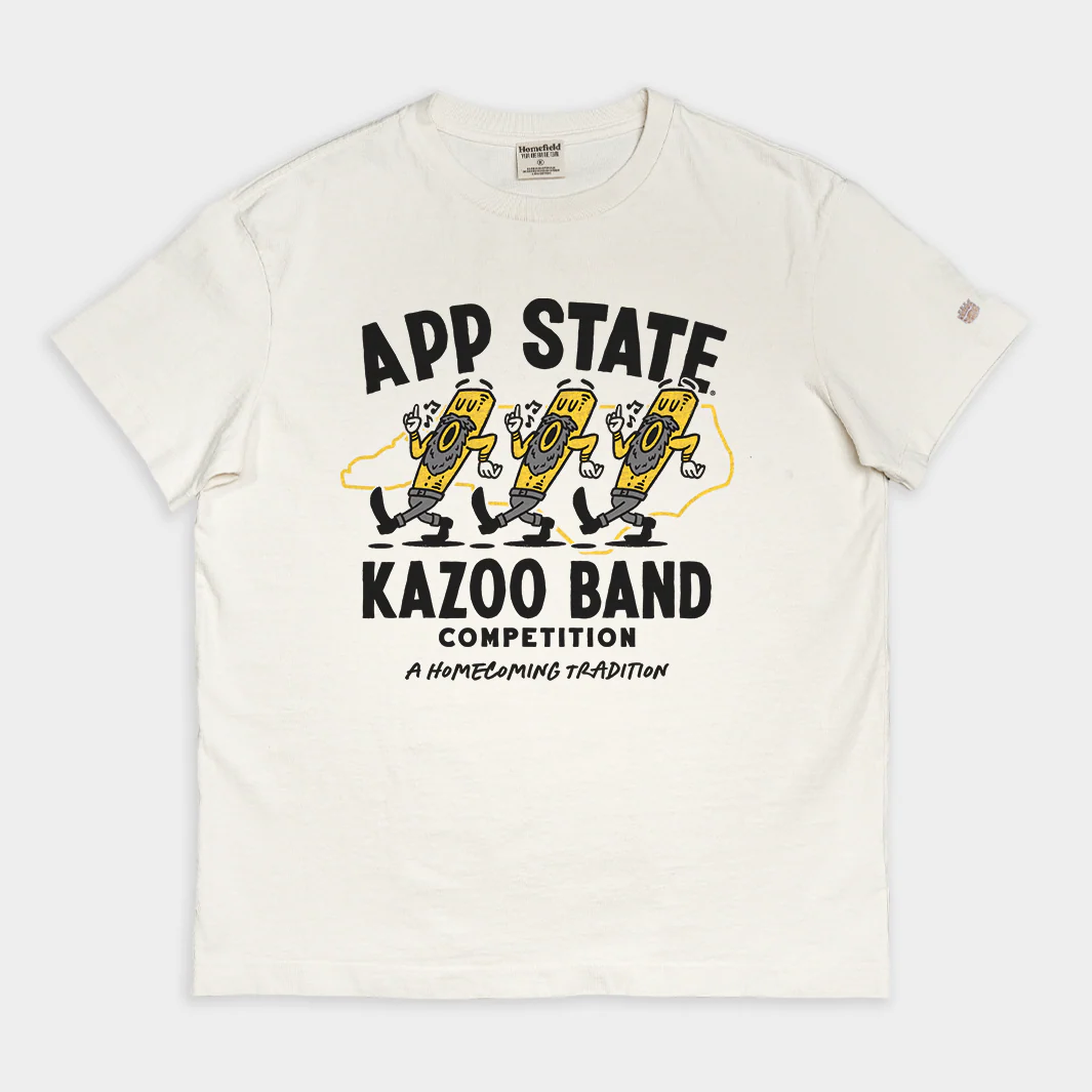 App State Kazoo Band Competition Homecoming Vintage Heavyweight Tee
