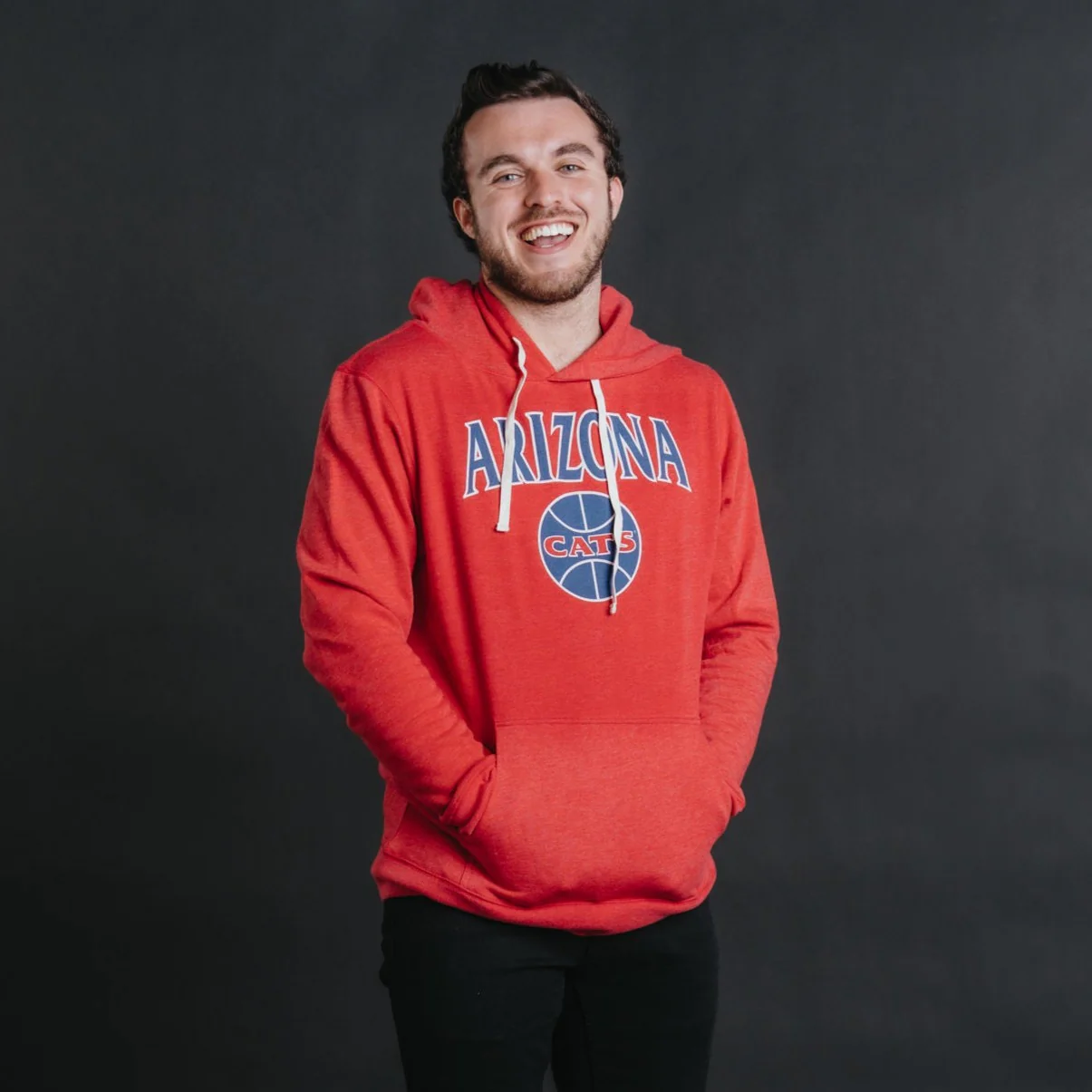 Arizona 'Cats Basketball Hoodie - Image 2