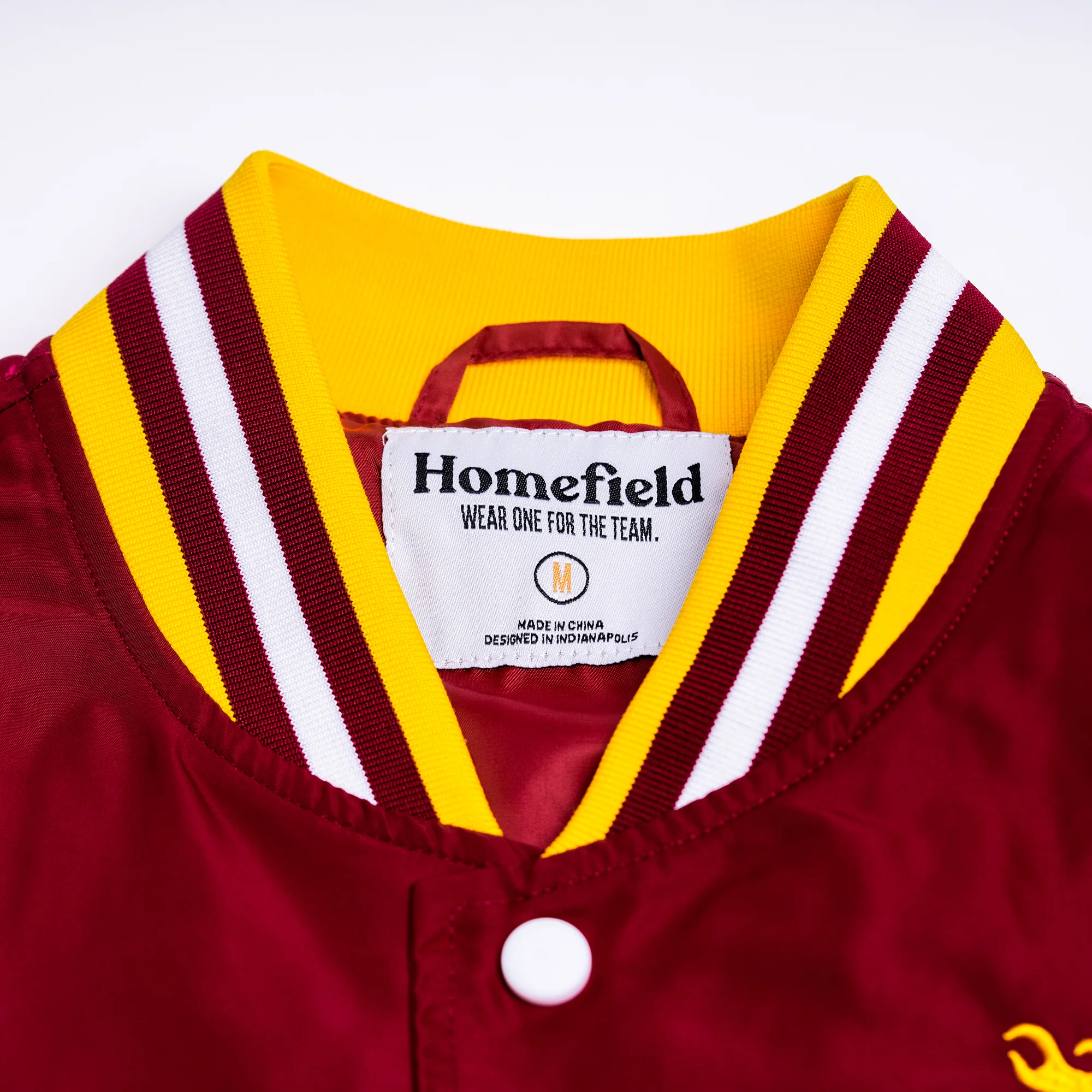 Arizona State Sun Devils Retro Logo Bomber Jacket - Image 4
