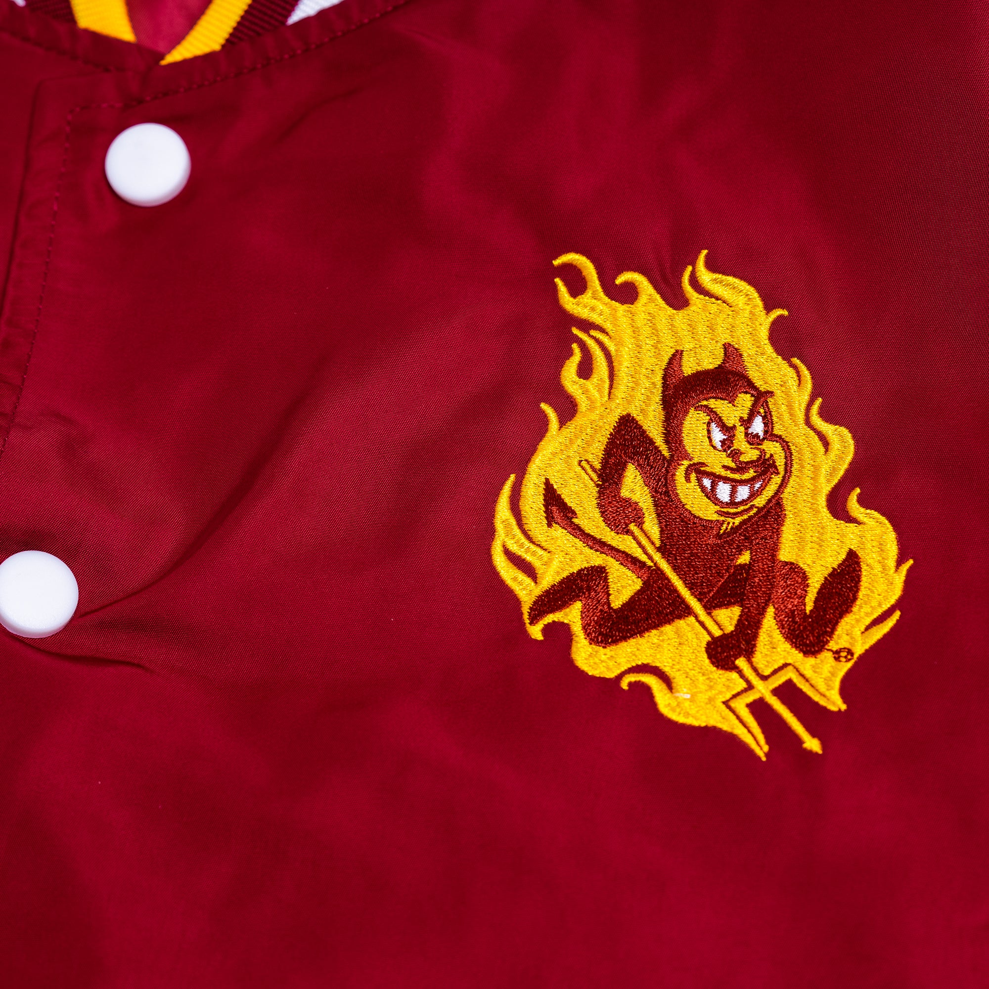 Arizona State Sun Devils Retro Logo Bomber Jacket - Image 5