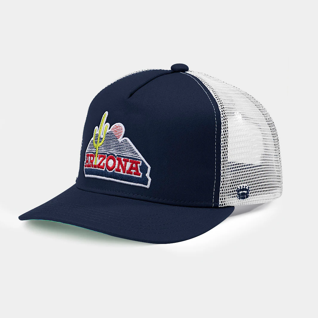 Arizona Wildcats Cactus Logo Trucker Hat