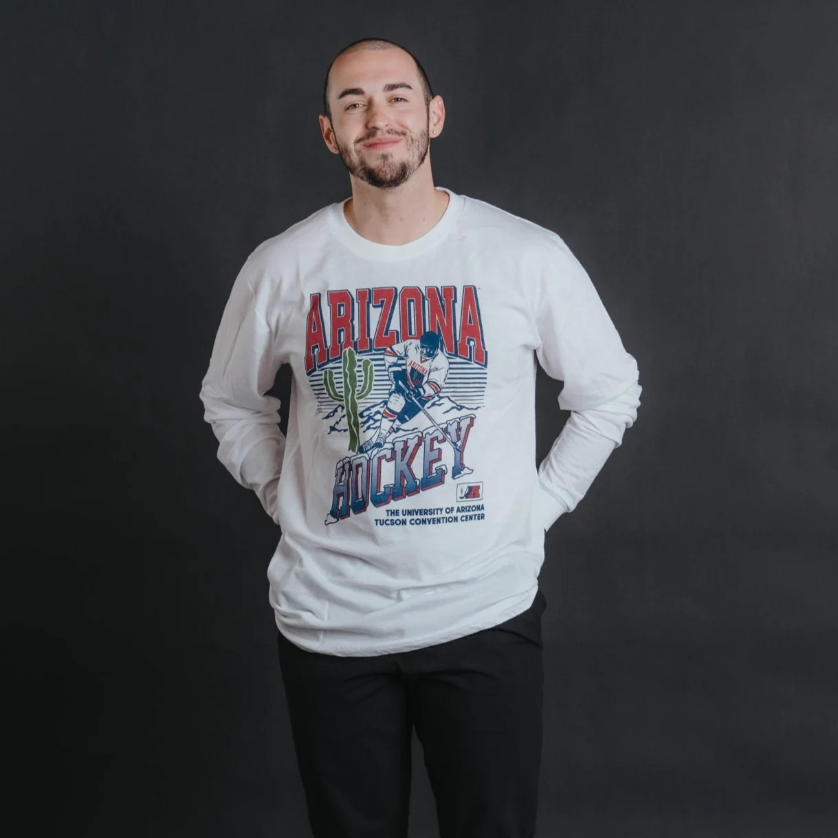 Arizona Wildcats Hockey Long Sleeve - Image 2