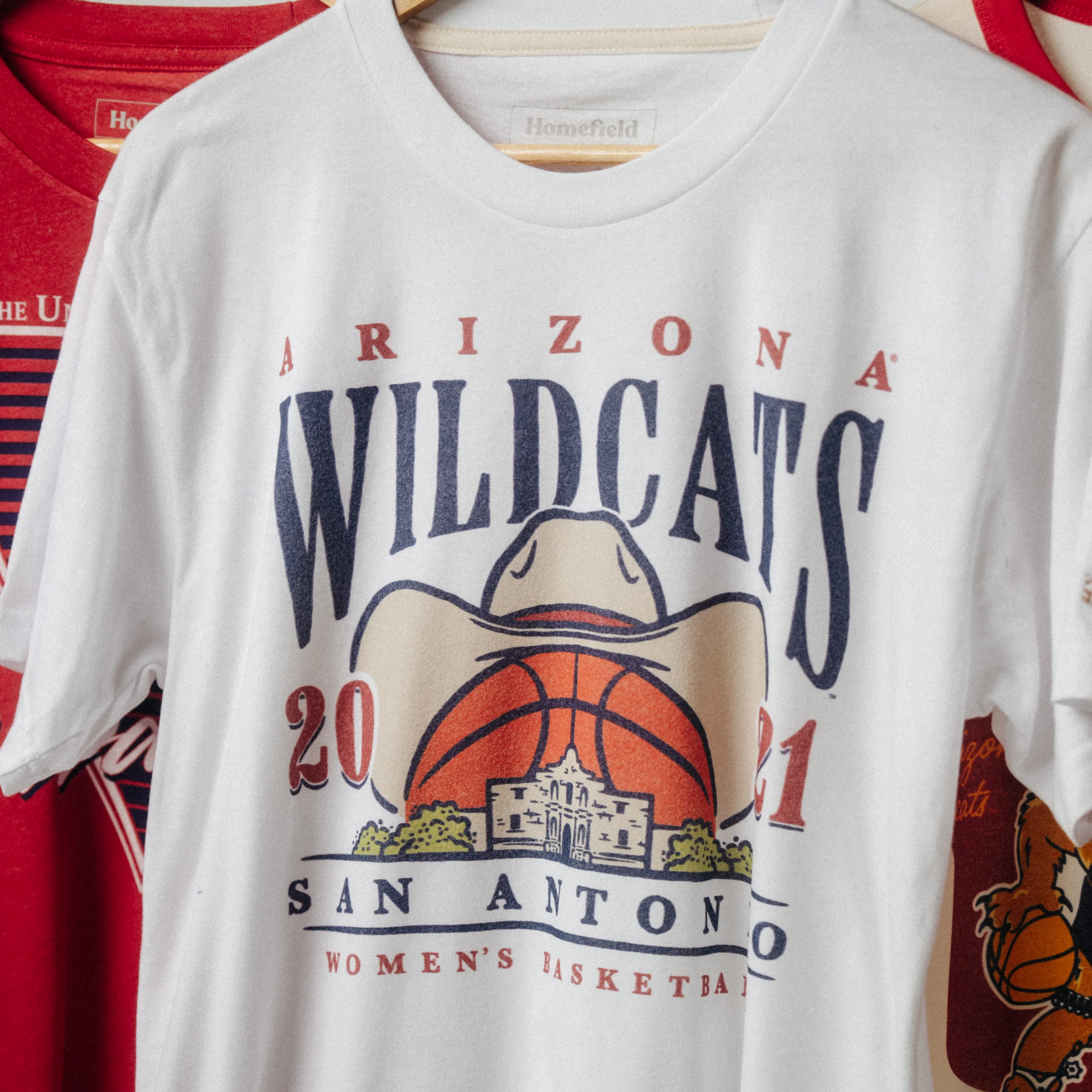 Arizona Wildcats Women's Basketball 2021 Tee - Image 2