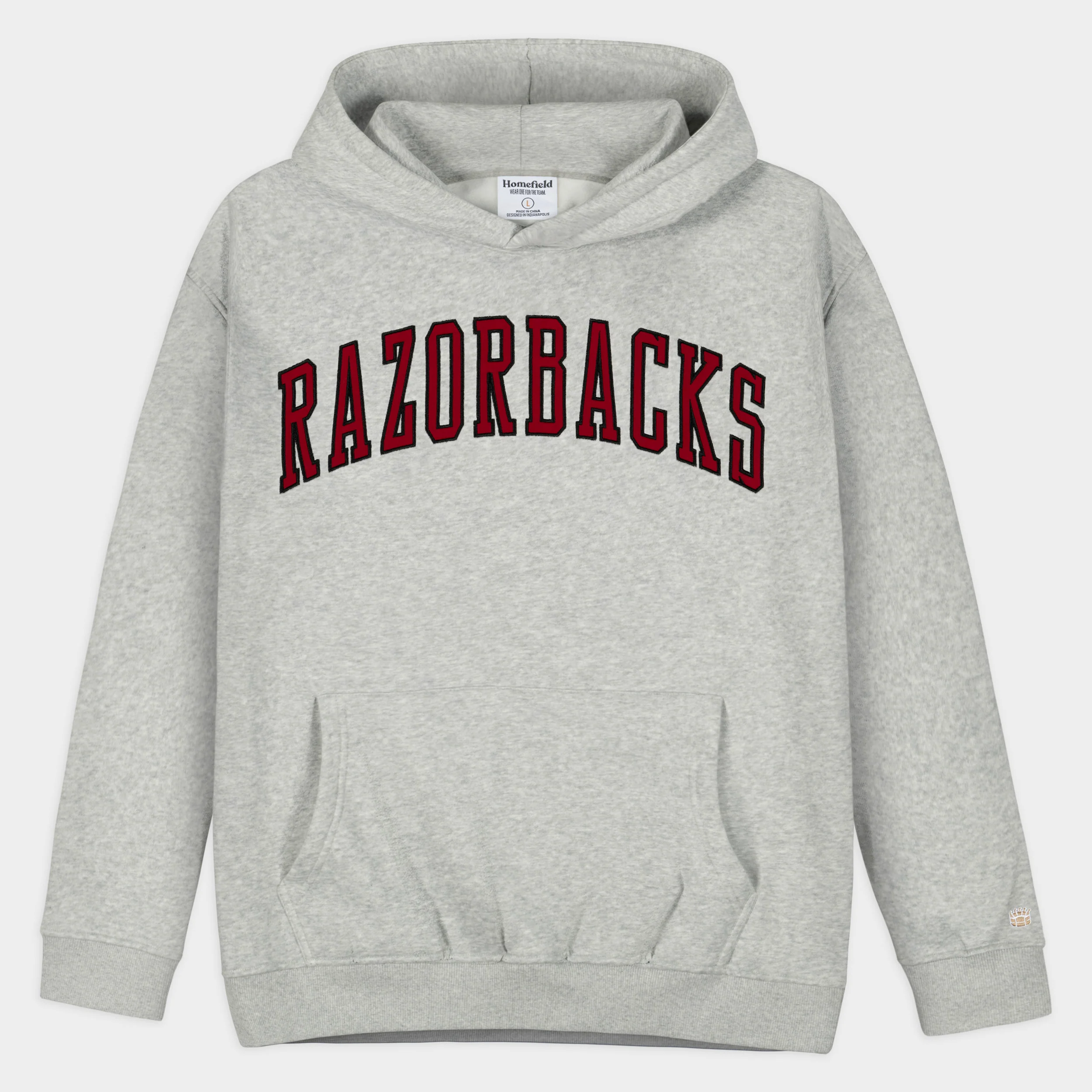 Arkansas Razorbacks 1980s Applique Heavyweight Hoodie