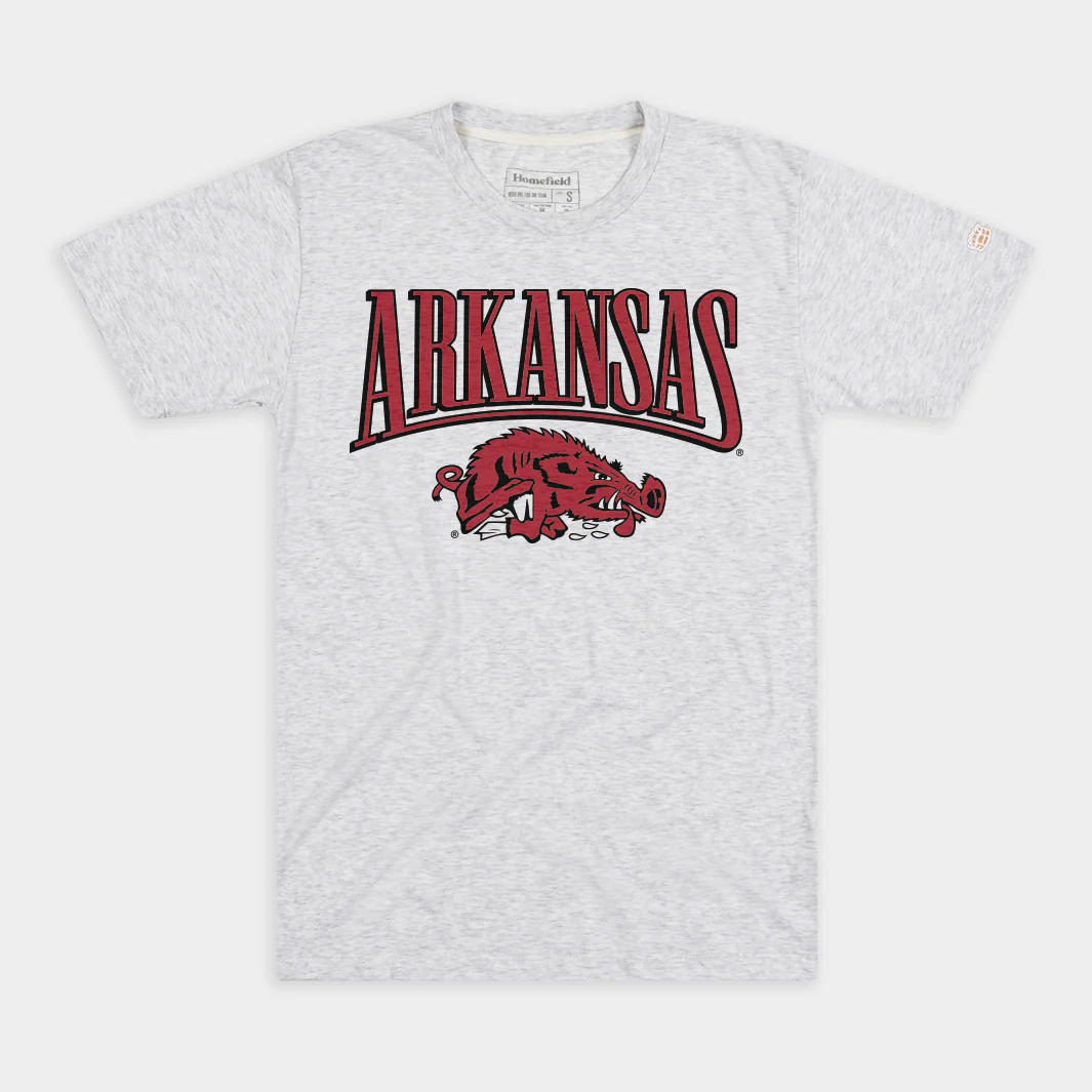 Arkansas Razorbacks Vintage Logo Tee