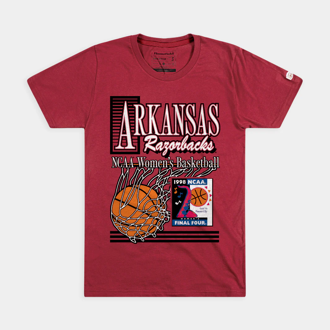 Arkansas Women's Basketball 1998 Final Four Tee