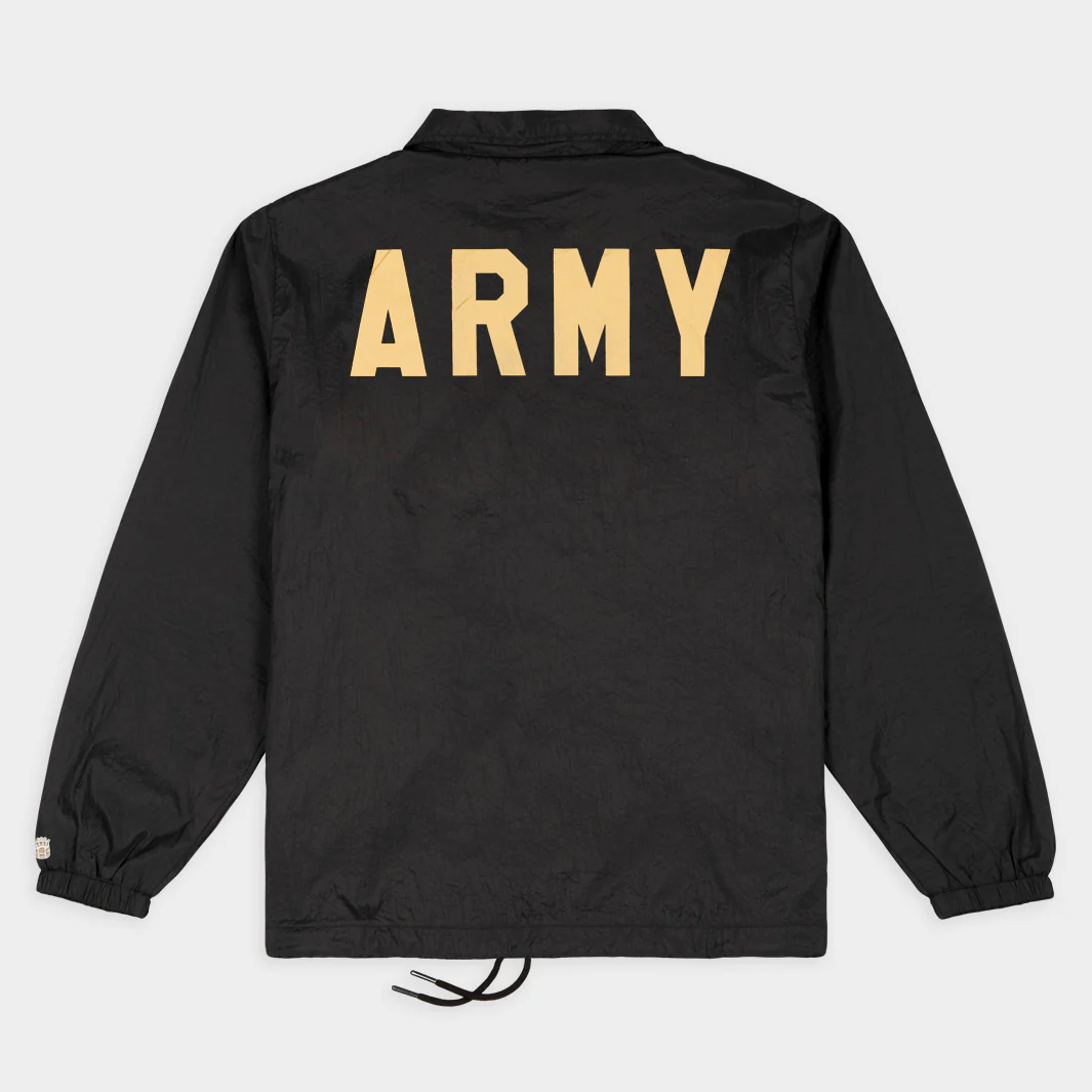 Army Black Knights Retro Coaches Jacket - Image 2