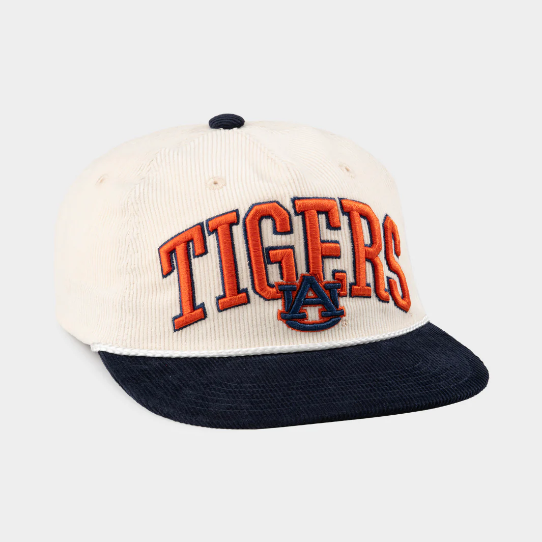 Auburn Tigers Classic Two-Tone Corduroy Hat - Image 2
