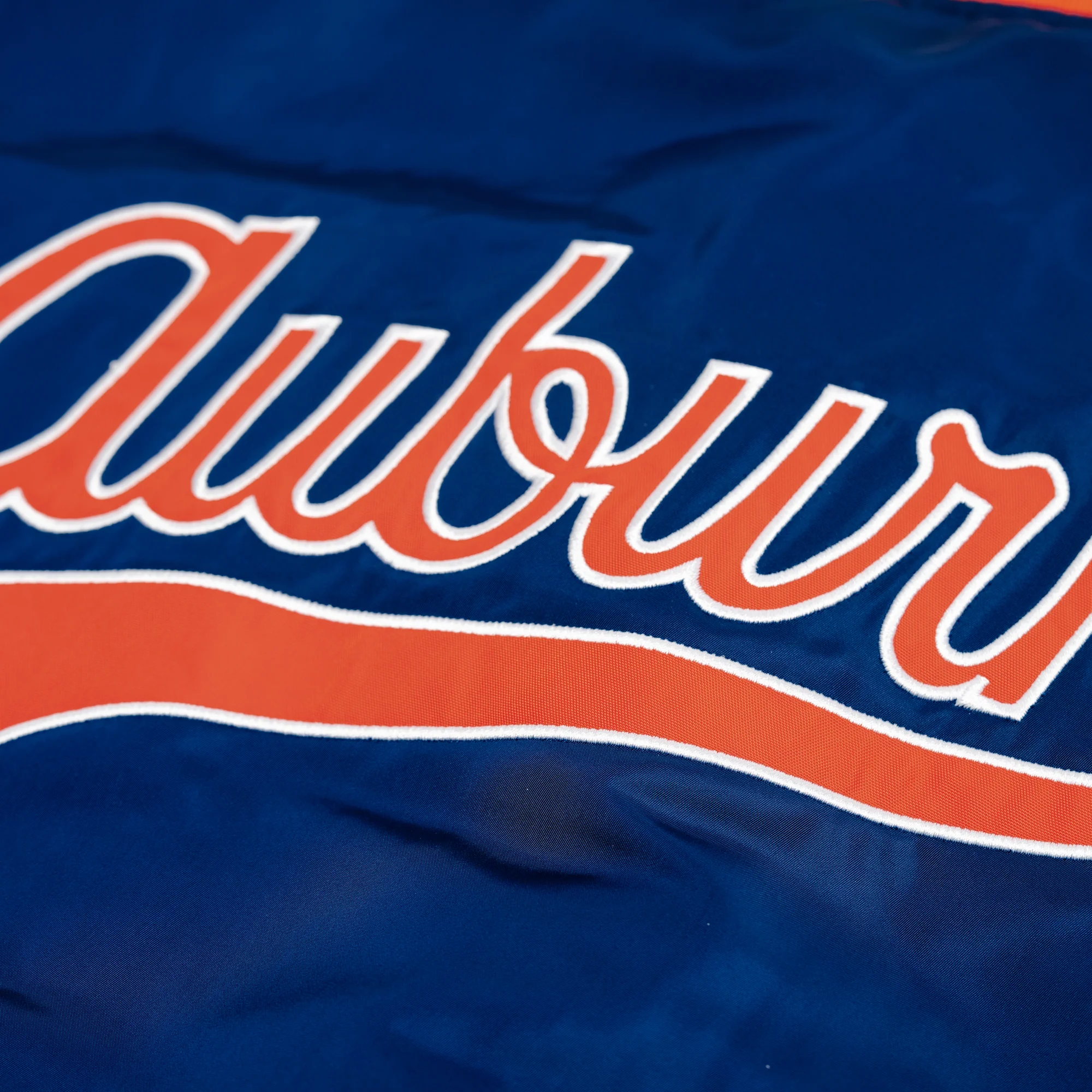 Auburn Tigers Retro War Eagle Logo Bomber Jacket - Image 4