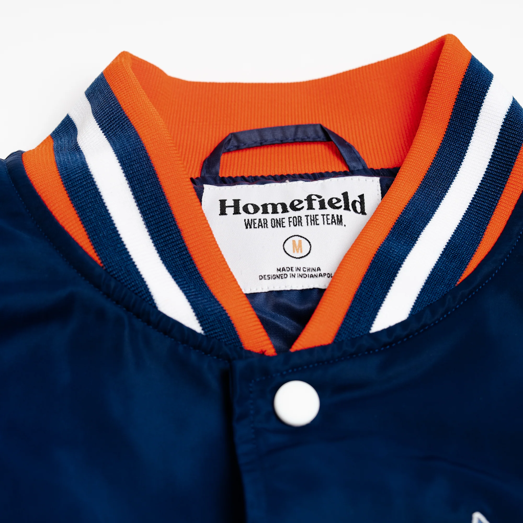 Auburn Tigers Retro War Eagle Logo Bomber Jacket - Image 5