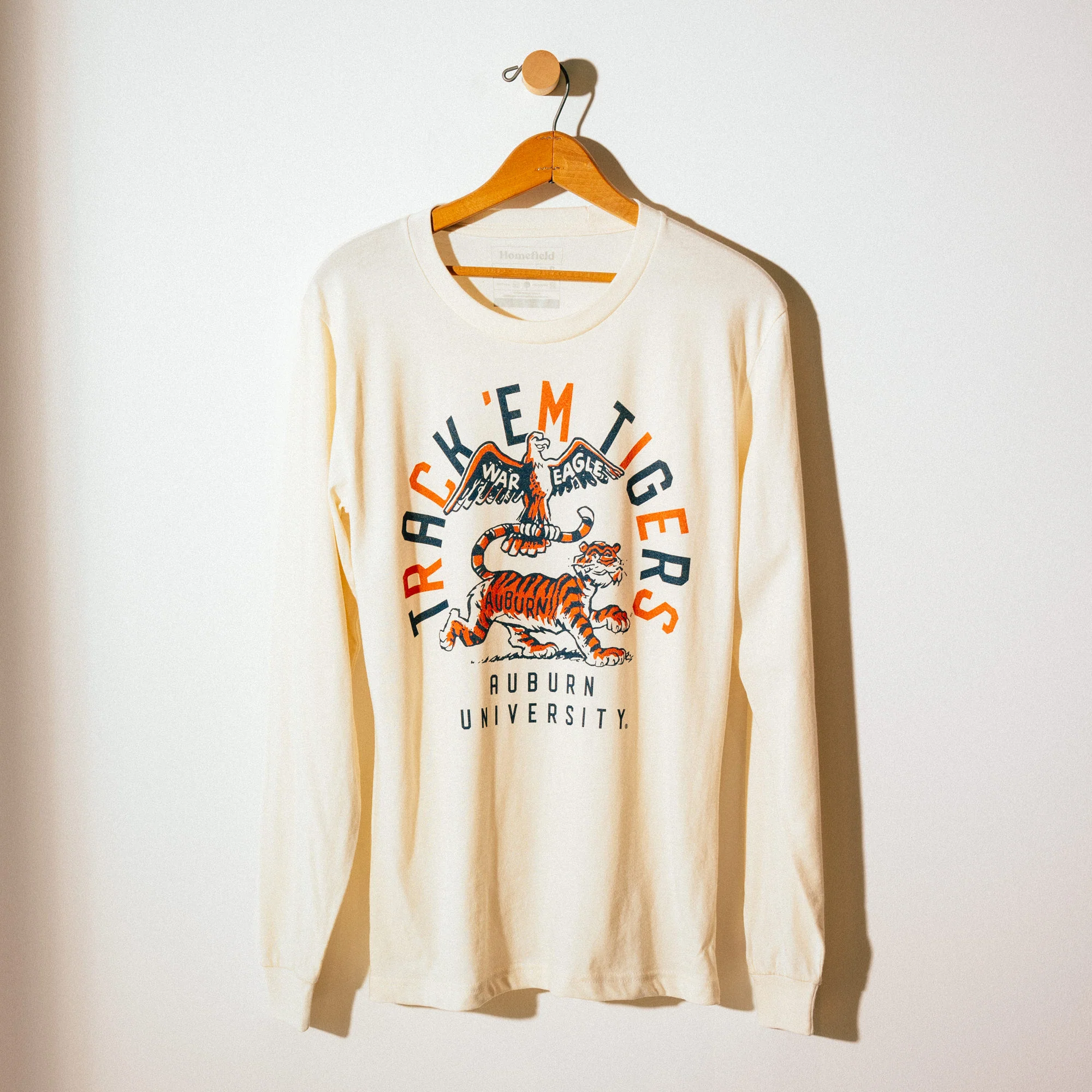 Auburn "Track 'Em Tigers" War Eagle Long Sleeve - Image 2