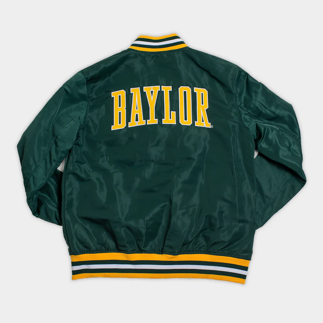 Baylor Bears Vintage-Inspired Bomber Jacket - Image 2