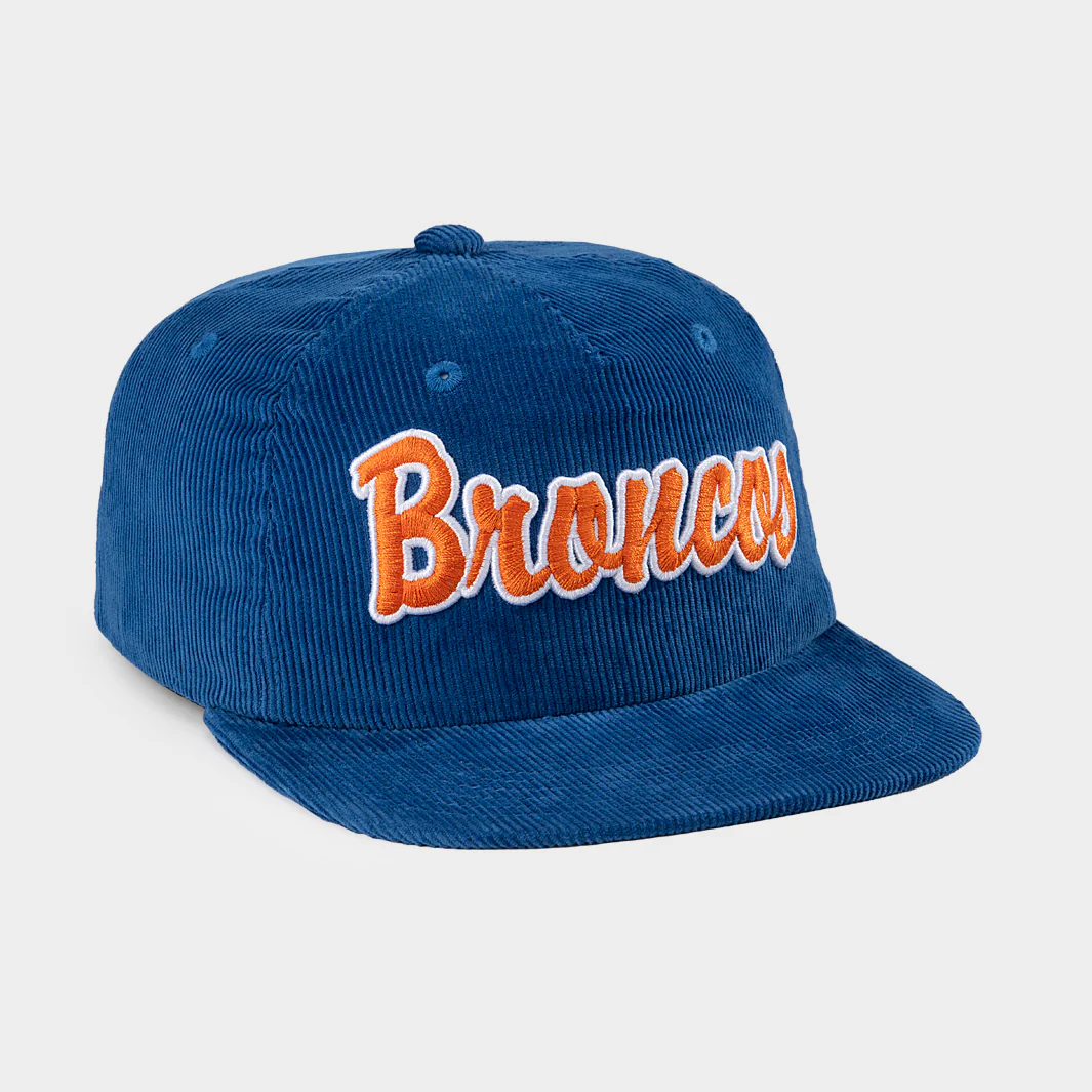 Boise State Broncos Retro Script Corduroy Hat - Image 2