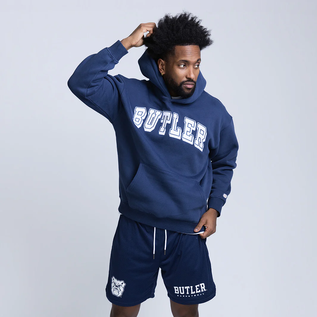 Butler Bulldogs 1980s Applique Heavyweight Hoodie - Image 3