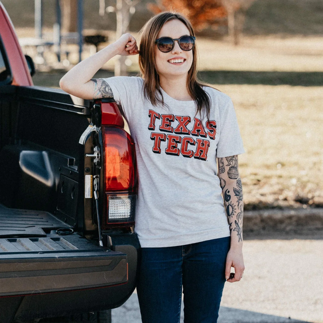 Classic Texas Tech Women's Tee - Image 2