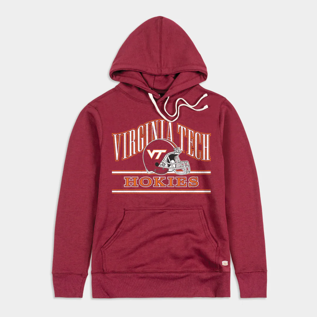 Classic Virginia Tech Hokies Helmet Hoodie