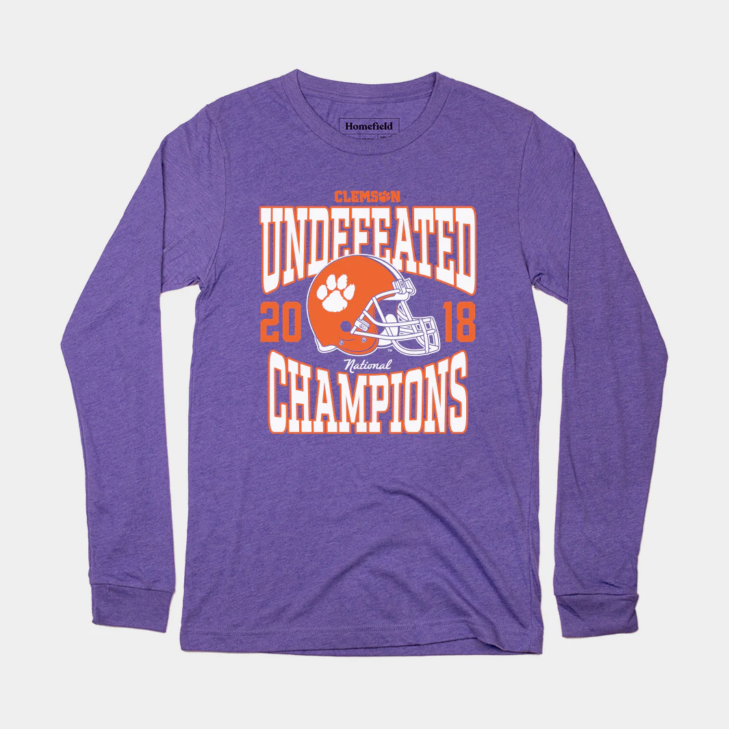 Clemson Football 2018 Champs Long Sleeve