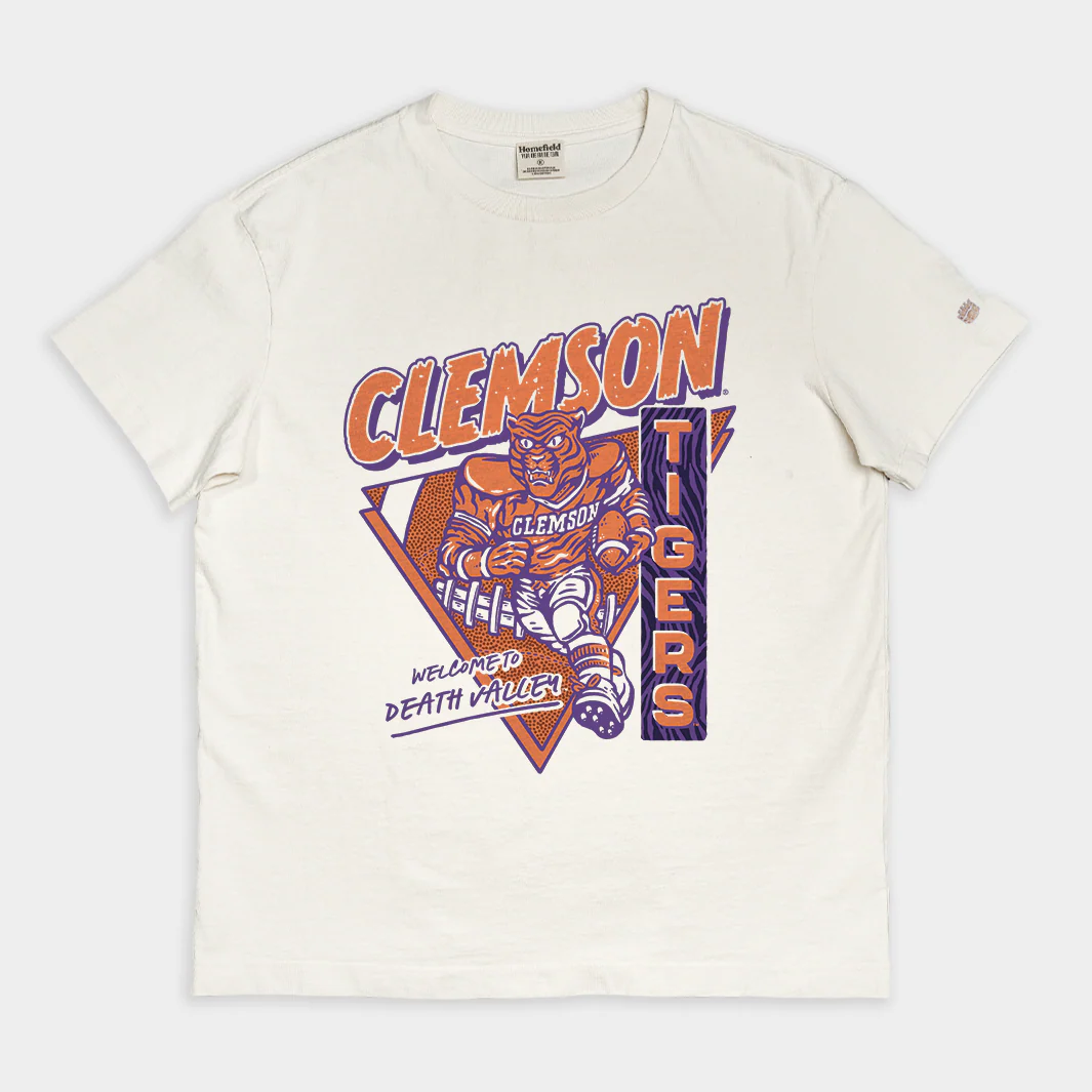 Clemson Tigers 1990s Vintage Heavyweight Tee