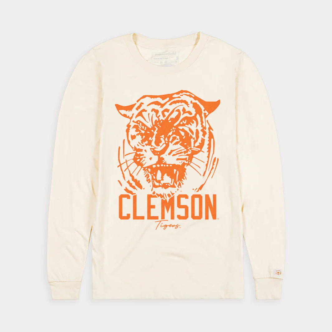 Clemson Tigers Throwback Long Sleeve