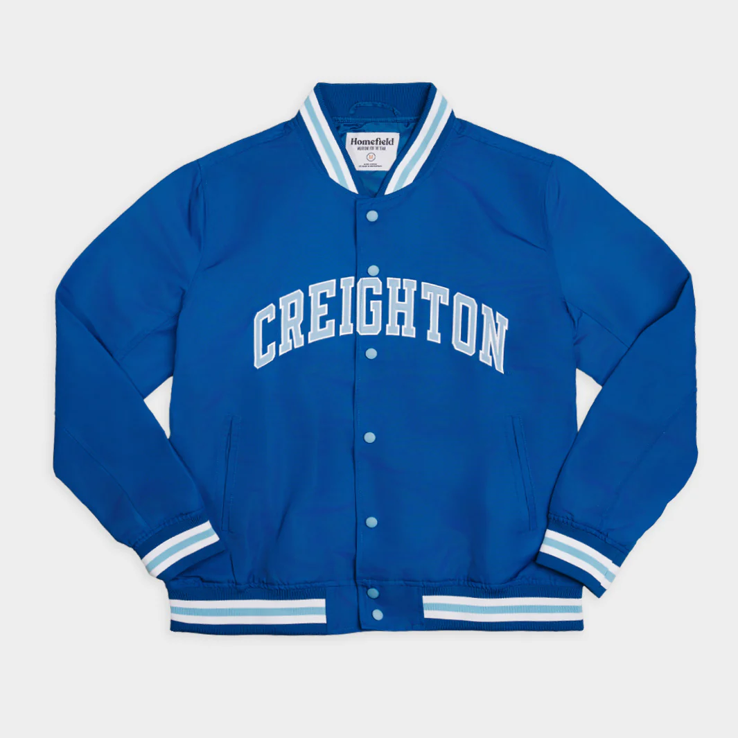 Creighton Blue Jays Basketball Bomber Jacket