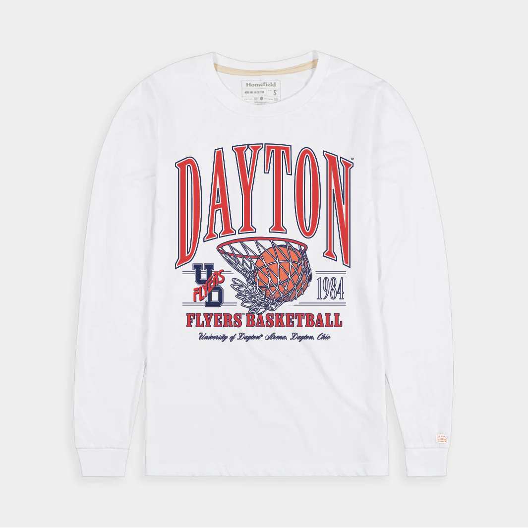 Dayton Flyers Men's Basketball 1983-84 Long Sleeve