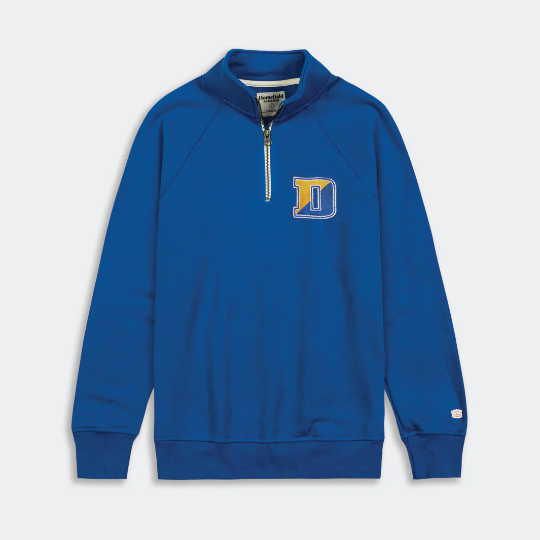 Delaware Block "D" Logo Quarter Zip