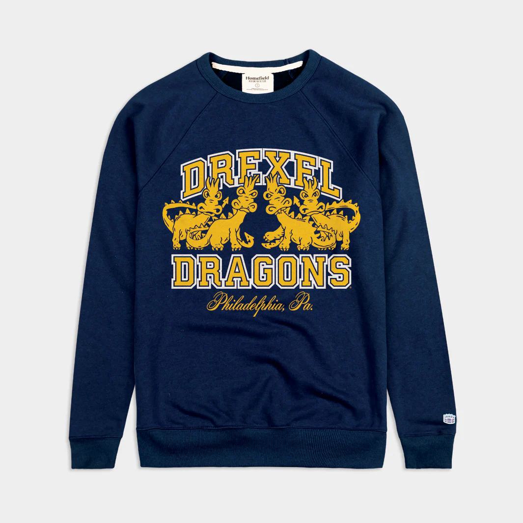 Drexel Dragons Retro Crewneck
