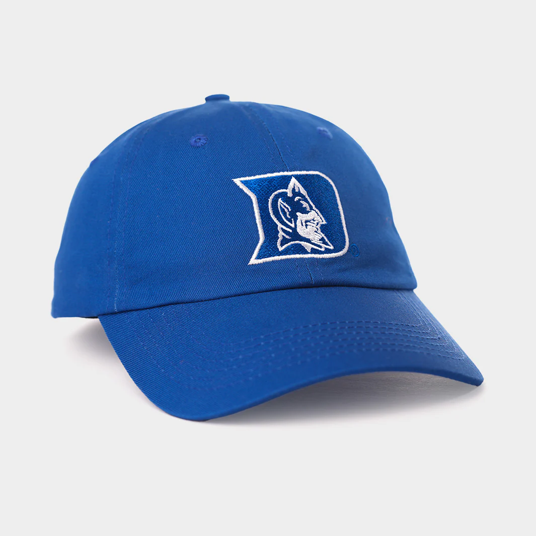 Duke Blue Devils Classic Logo Dad Hat - Image 2