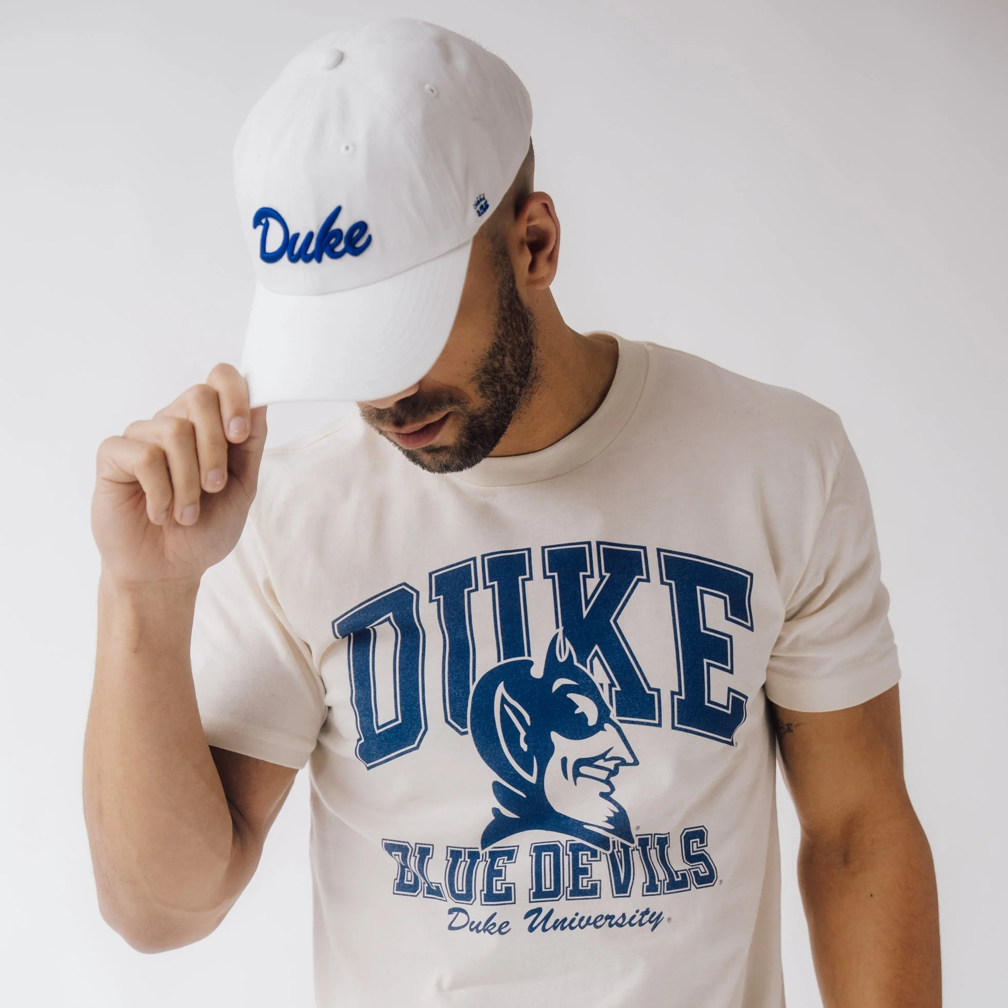 Duke Blue Devils Script Dad Hat - Image 4