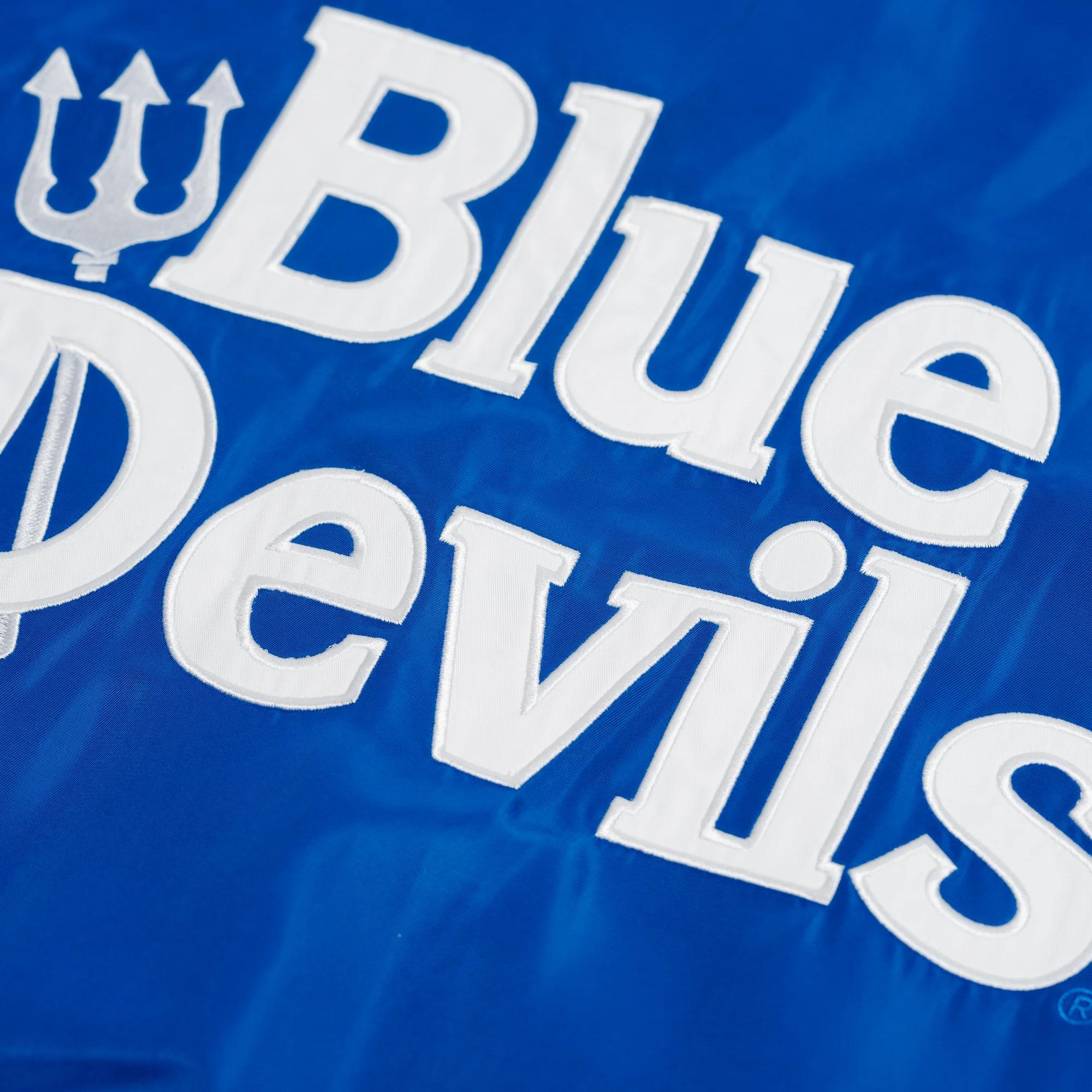 Duke Blue Devils Vintage-Inspired Bomber Jacket - Image 3