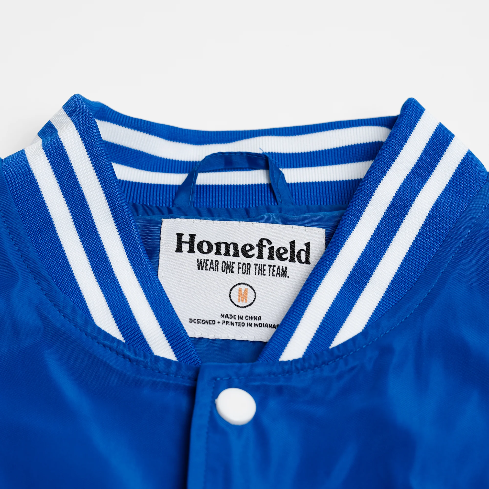 Duke Blue Devils Vintage-Inspired Bomber Jacket - Image 5