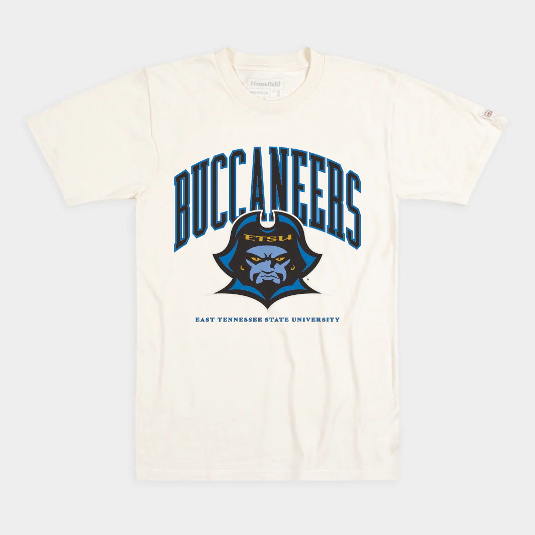 ETSU Buccaneers 2007 Retro Logo Tee