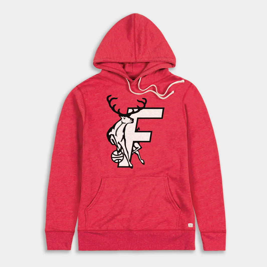 Fairfield Stags Basketball Logo Hoodie