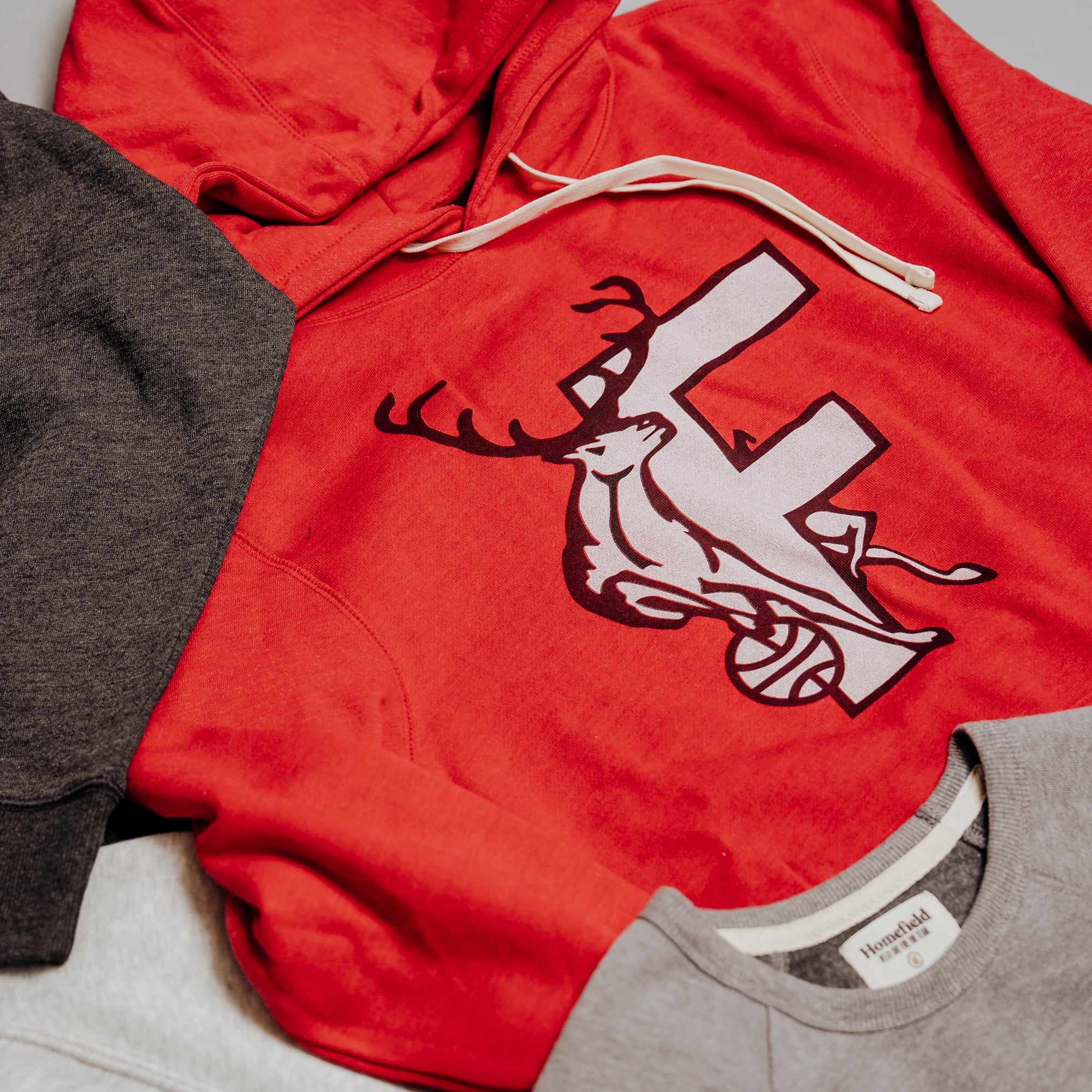 Fairfield Stags Basketball Logo Hoodie - Image 2
