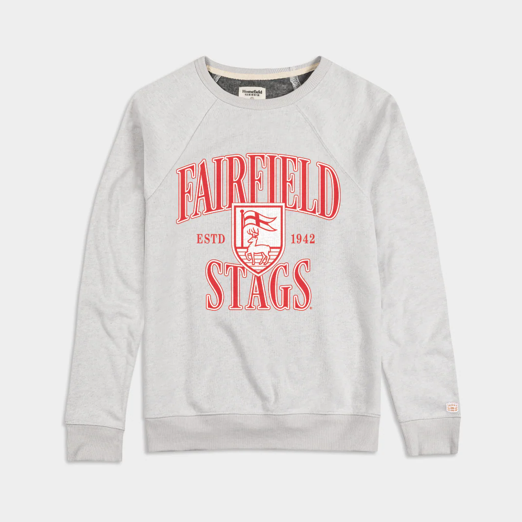 Fairfield Stags Vintage-Inspired Seal Crewneck