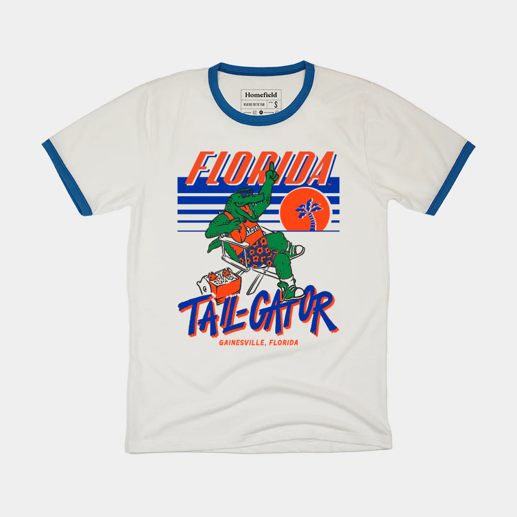 Florida 1987 Tail-Gator Ringer Tee