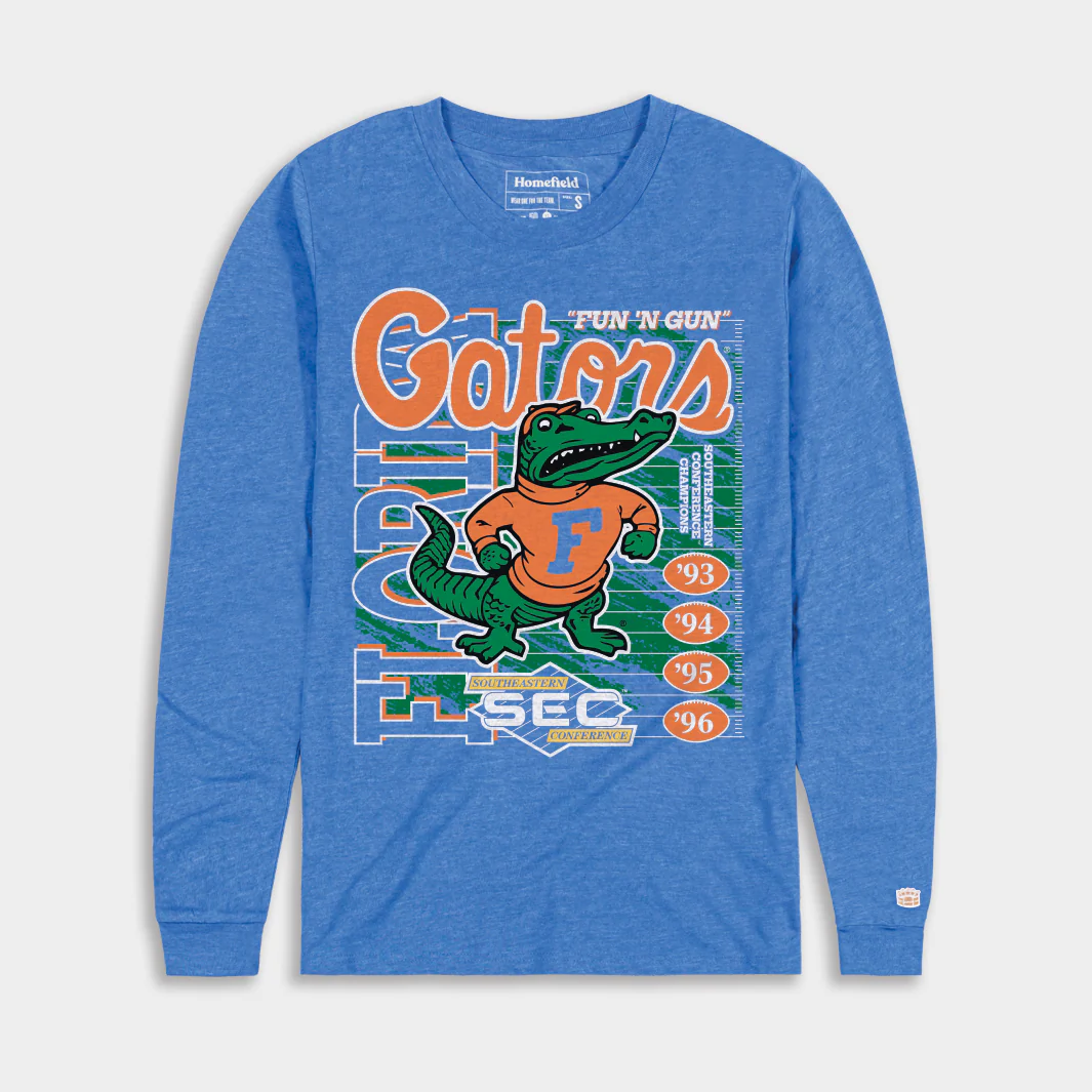 Florida Football 4 in a Row SEC Champs Long Sleeve