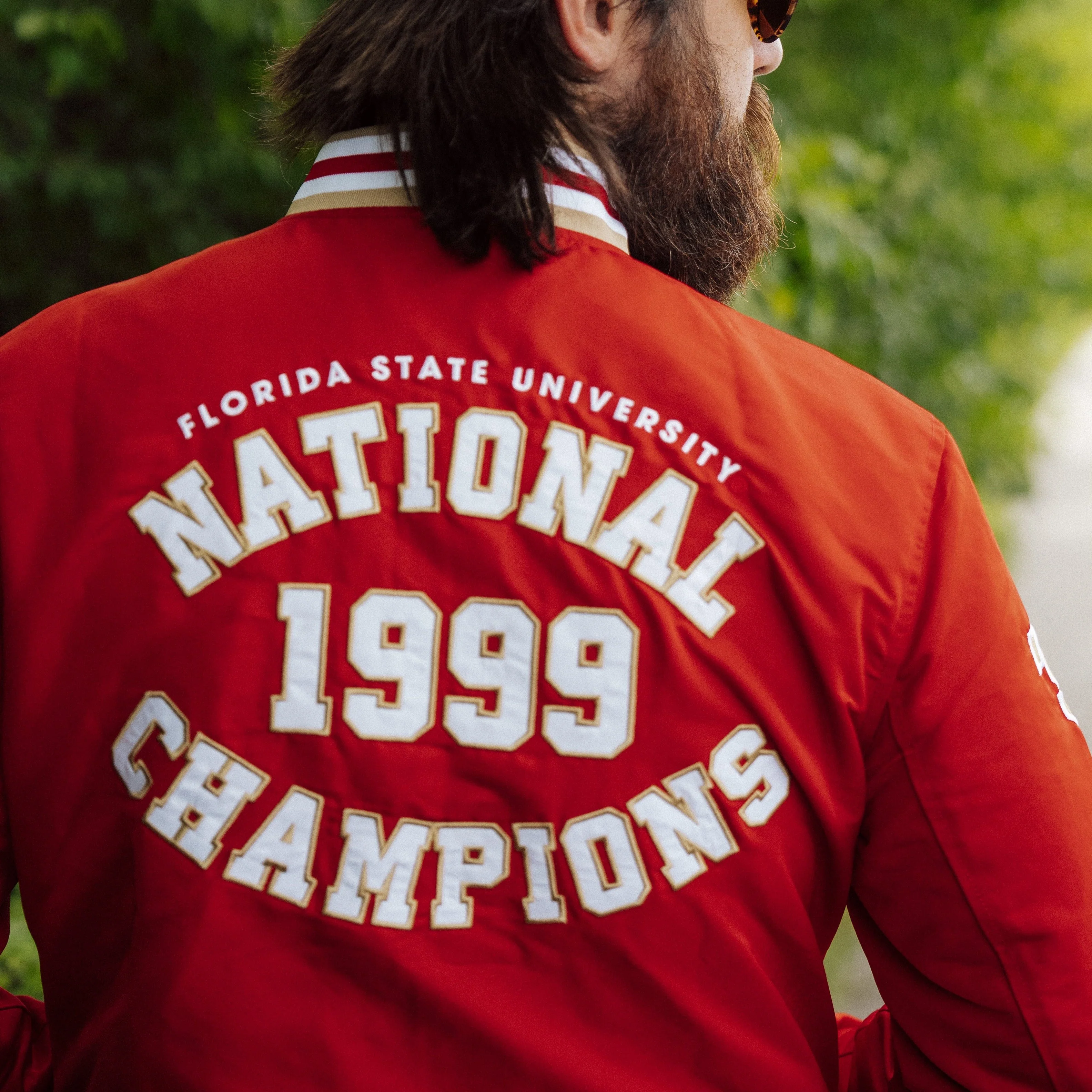 Florida State Football 1999 National Champions Bomber Jacket - Image 3
