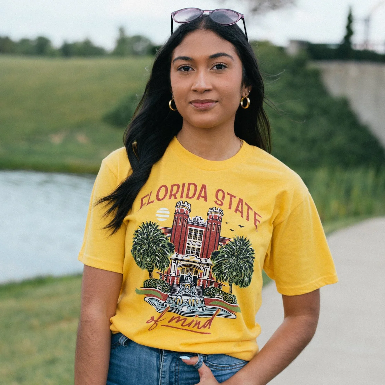 "Florida State of Mind" Westcott Fountain Tee - Image 2