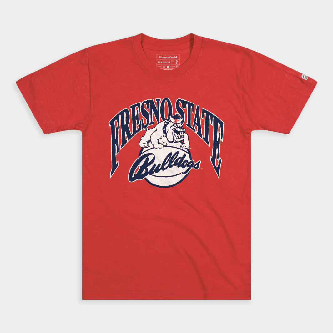 Fresno State Bulldogs Basketball 1990s Tee