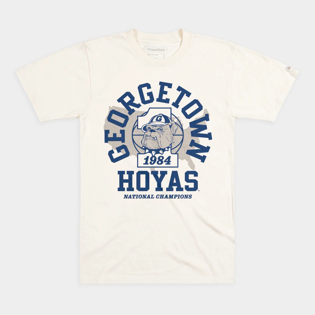 Georgetown Hoyas 1984 Basketball National Champs Tee