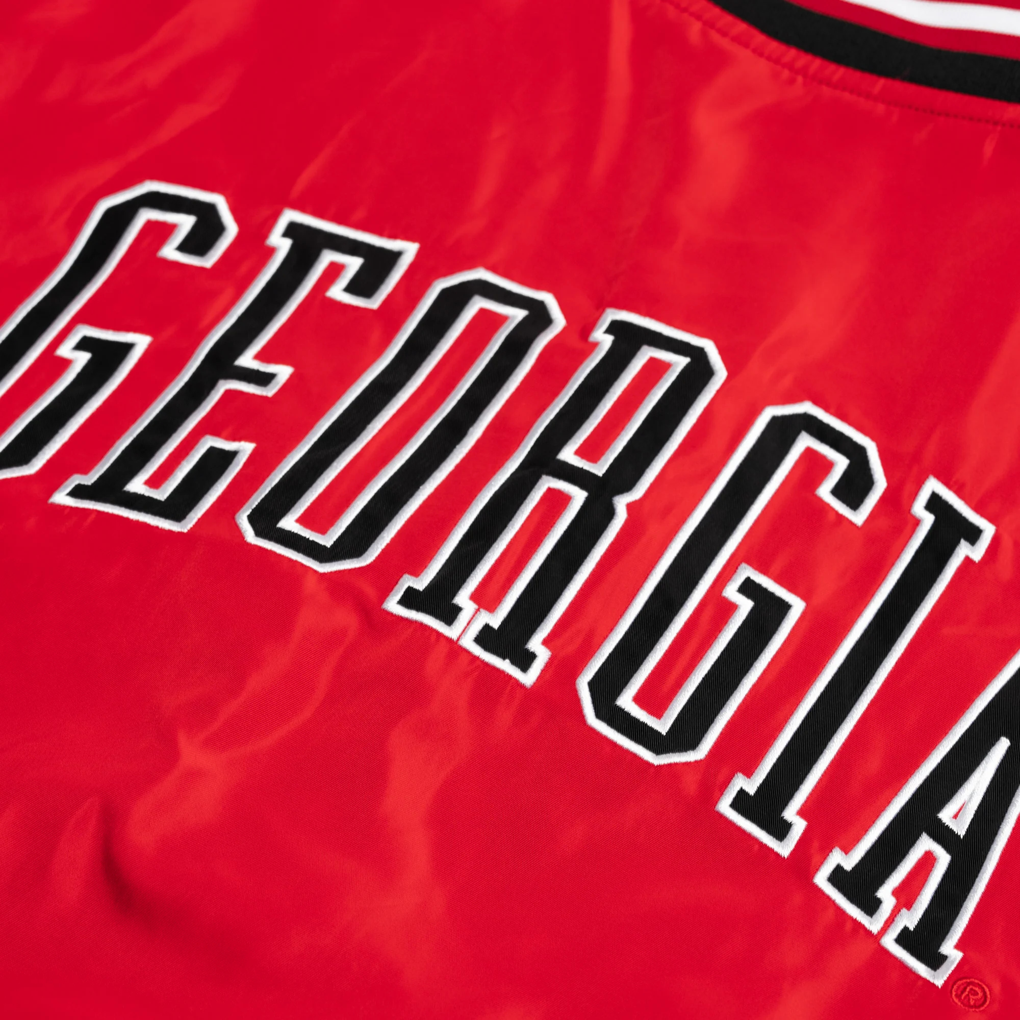 Georgia Bulldogs Vintage Dawgs Logo Bomber Jacket - Image 3