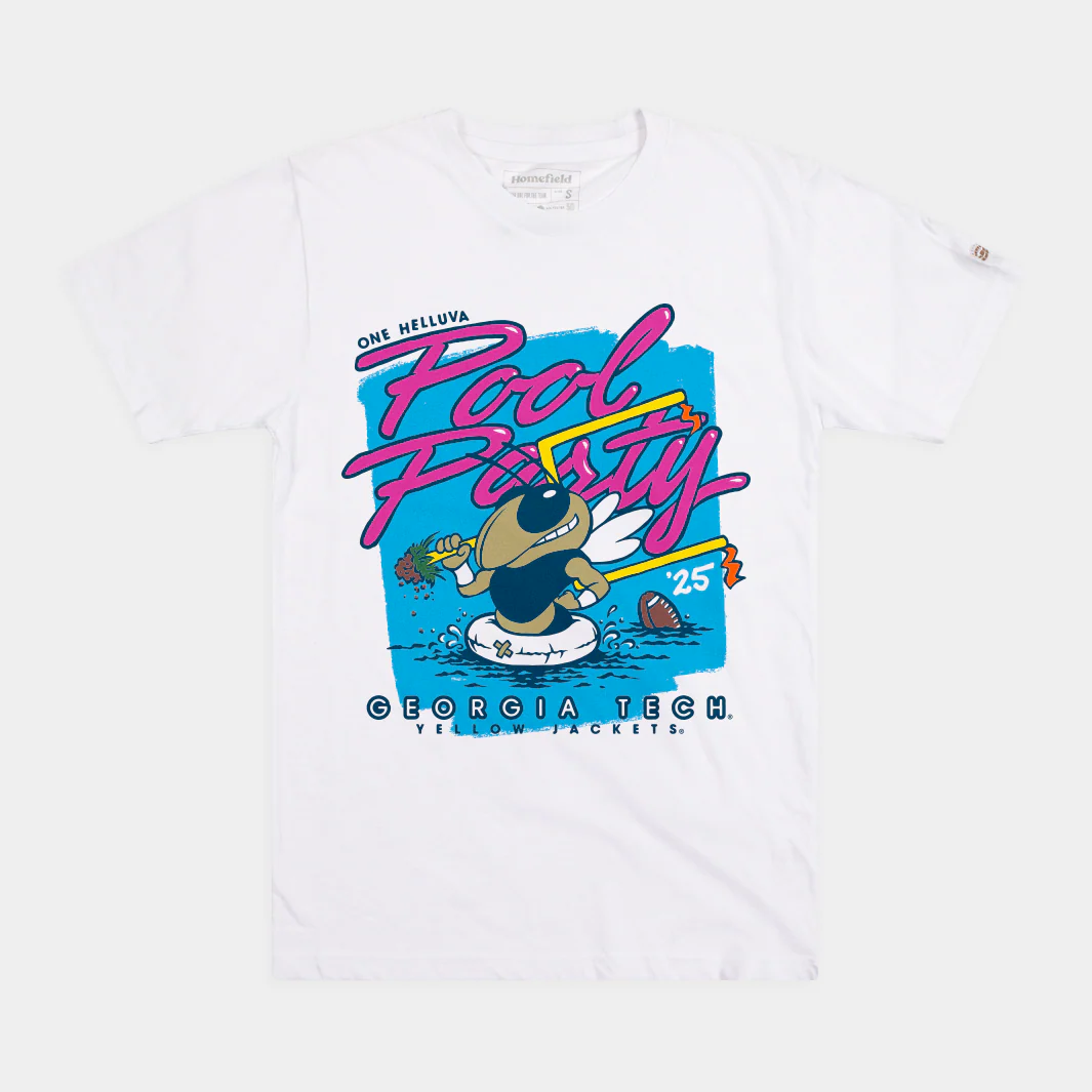 Georgia Tech Football Pool Party Tee